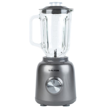 Salter 1.5 Litre Gunmetal Cosmos Glass Jug Blender