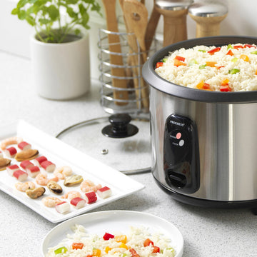 1.8 L Non Stick Rice Cooker with Tempered Lid Removable