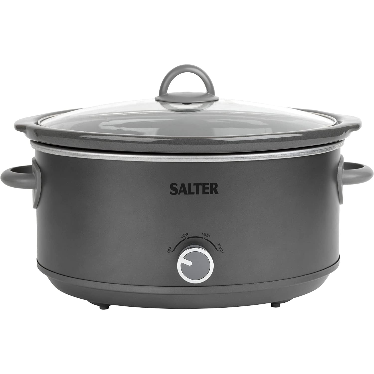 Salter 6.5 Litre Oval Slow Cooker with Removable Crockpot