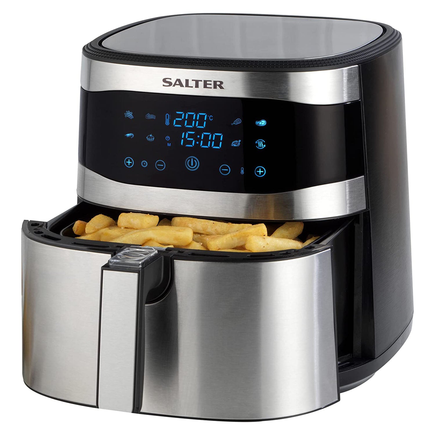 8L Salter Air Fryer with Digital Display & Removable Non-stick Basket