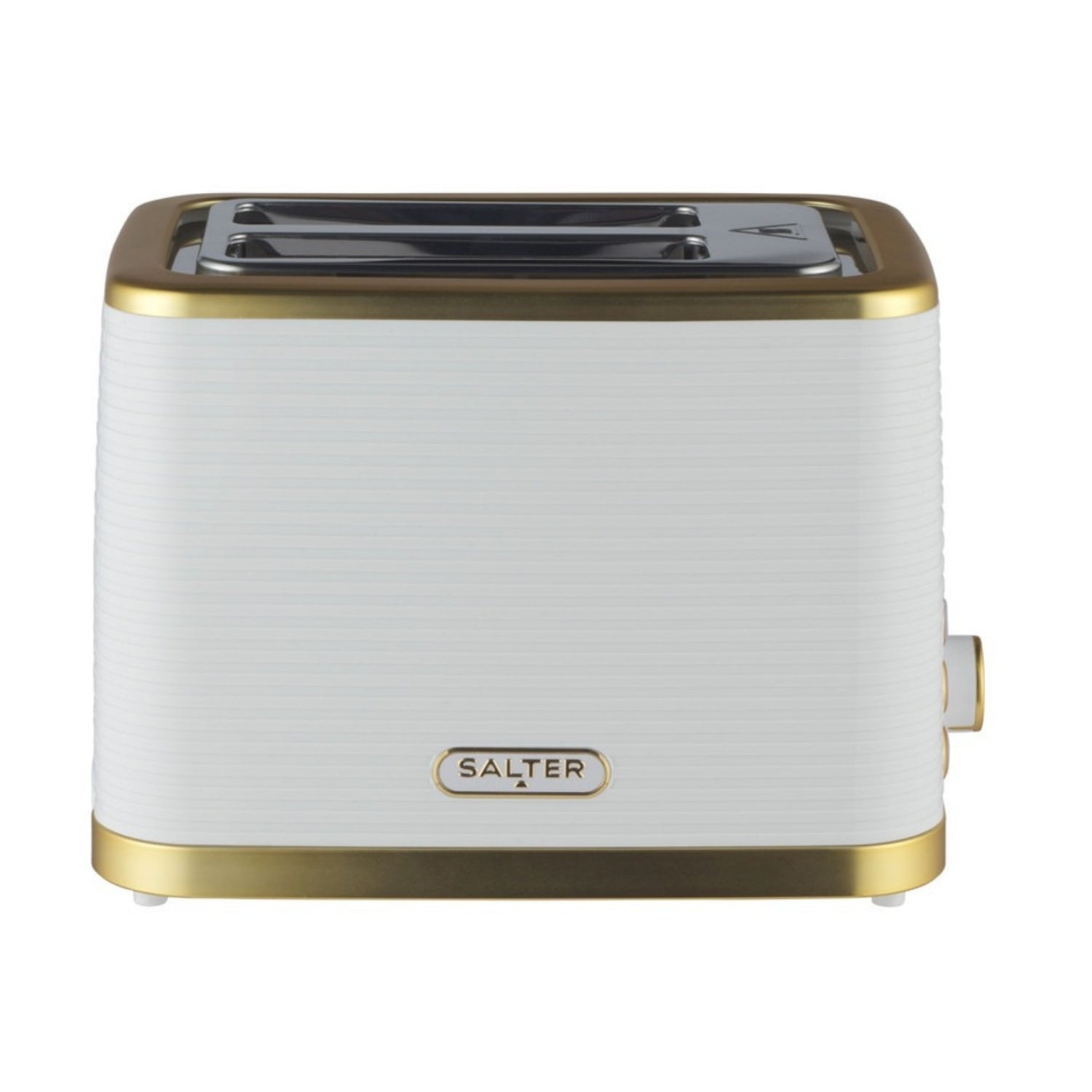 Salter Palermo White Gold 930W 2-Slice Toaster