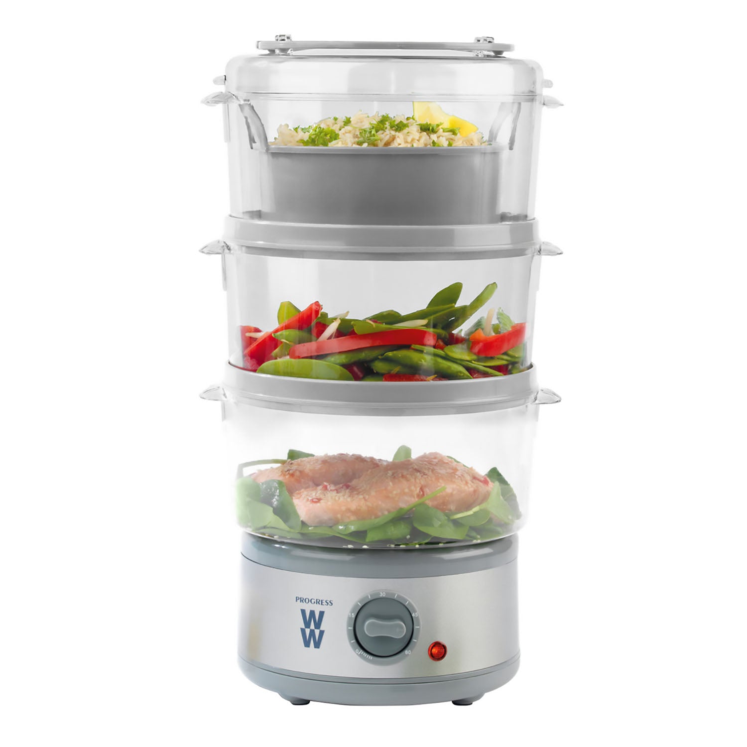 Progress 500W 3 Tier Food Steamer