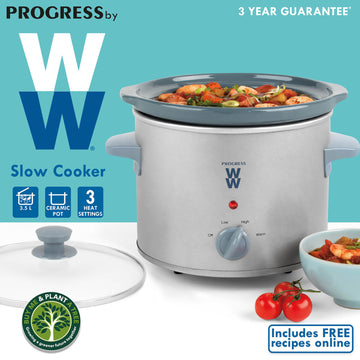 Progress WW 3.5L Ceramic Slow Cooker