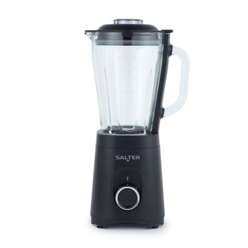 Salter 1.5L Stainless Steel Kuro Glass Jug Blender