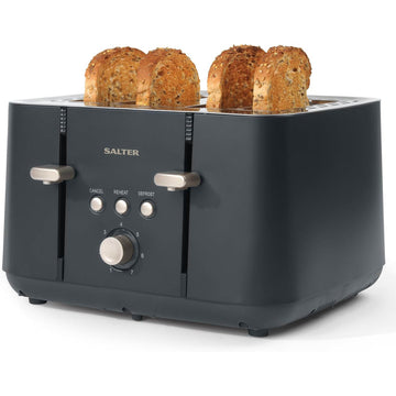 Salter Marino 1850W Blue Grey 4-Slice Toaster