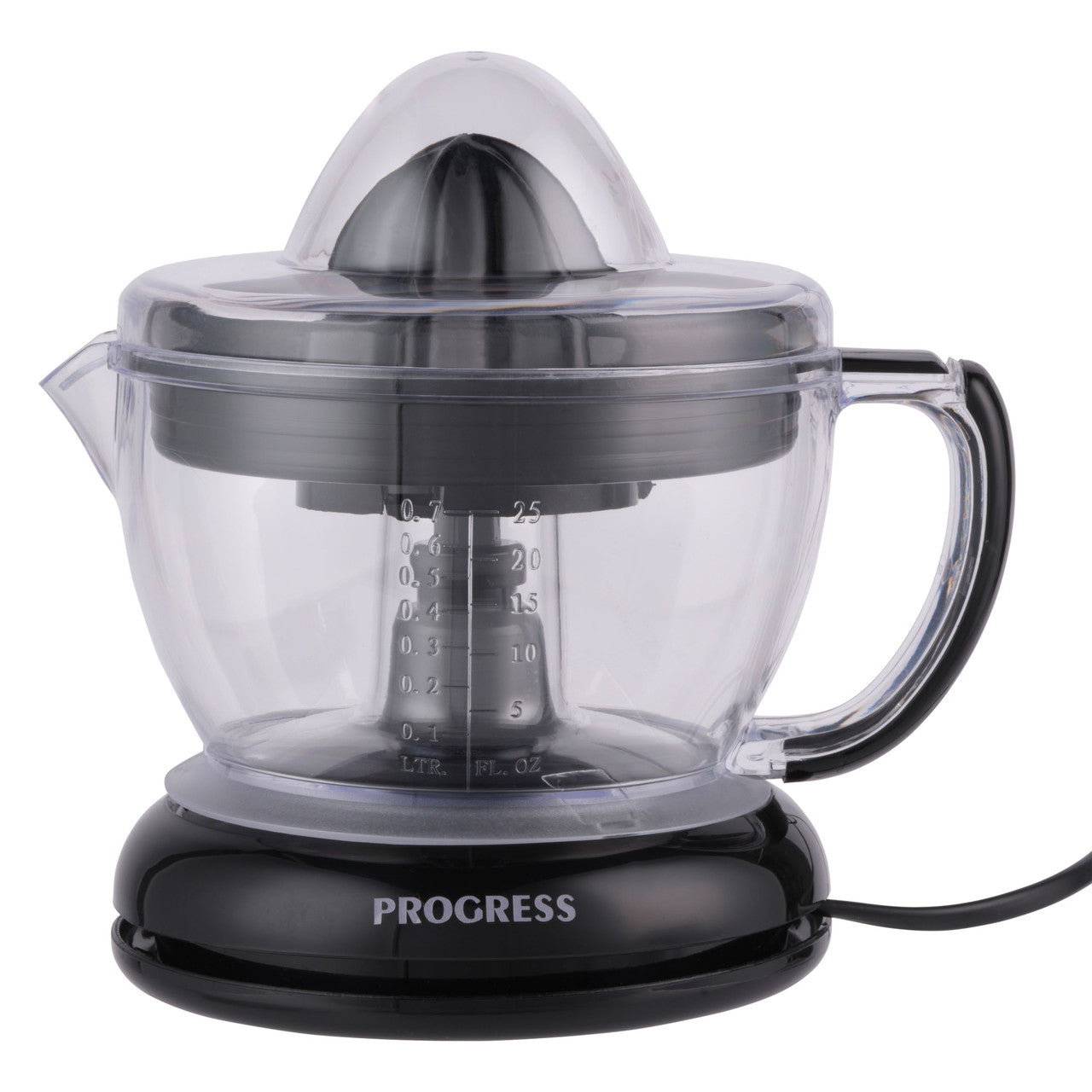 Progress BPA Free Compact Citrus Juicer With Small & Large Juicing Cones