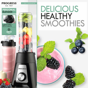 Progress 2 Speed Personal Electric Smoothie Blender