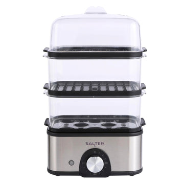 Salter 3-Tier Electric 3L Food Steamer