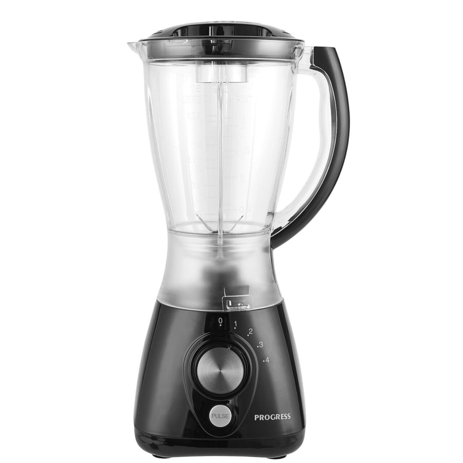 Progress 550W Black 4 Speed Electric Smoothie Blender