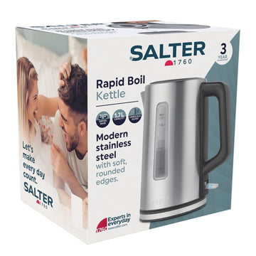 Salter 1.7L 3000W Stainless Steel Electric Kettle