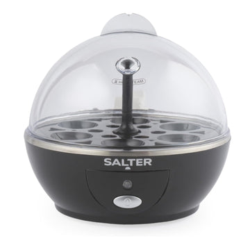 Salter 430W 3‑in‑1  Poach Boil & Pop Egg Cooker Black