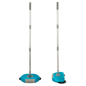 Turquoise Stainless Steel Spinning Sweeper