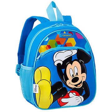 Samsonite Mickey Mouse 7L Blue Backpack Bag & Pencil Case