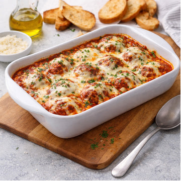 Vivo 1.3L Grey Rectangular Stoneware Baking Dish