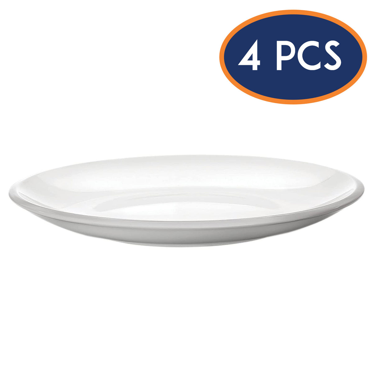 4pcs Kahla 21cm White Porcelain Basic Table Side Plate