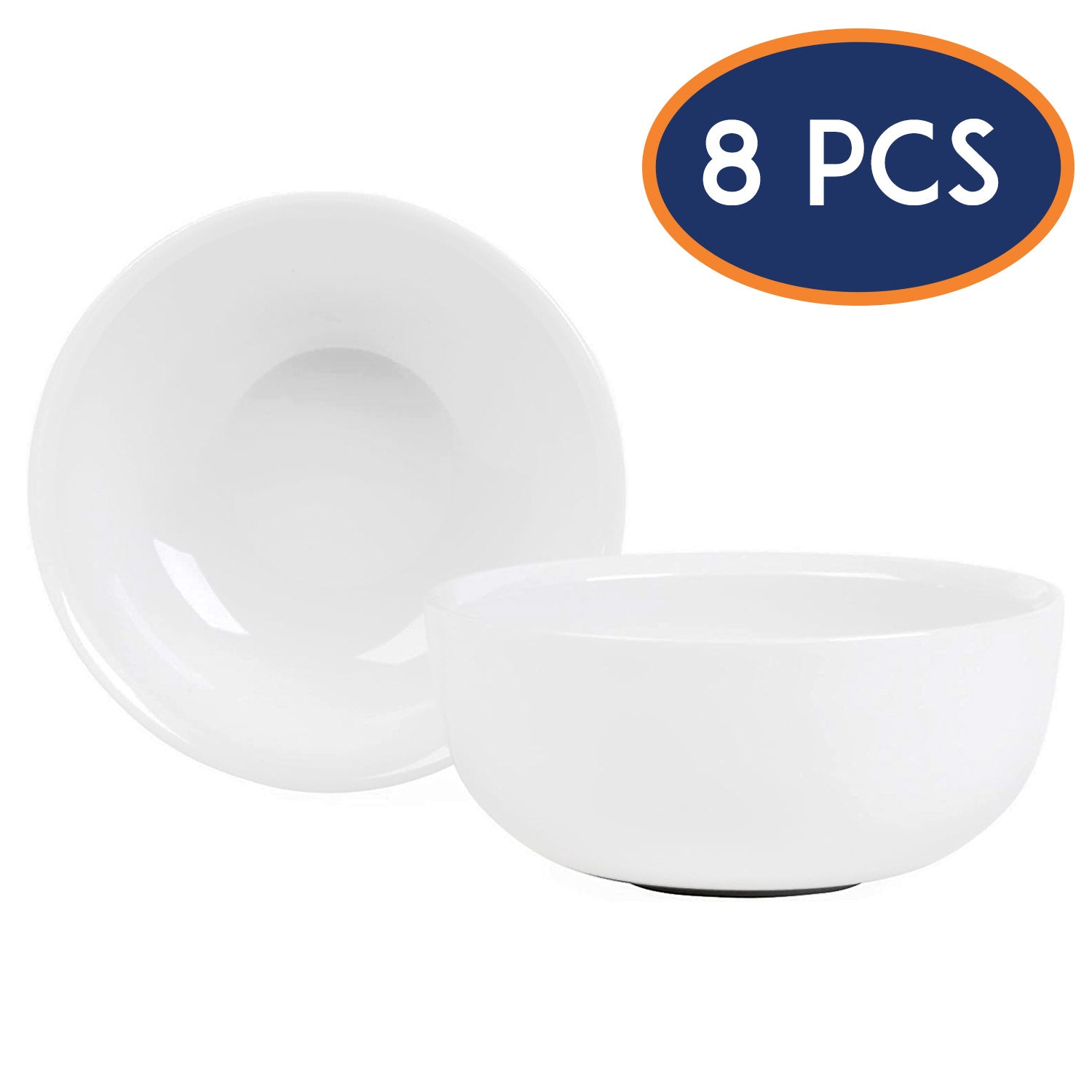 8pcs Kahla 15cm White Porcelain Small Snack Dessert Bowl