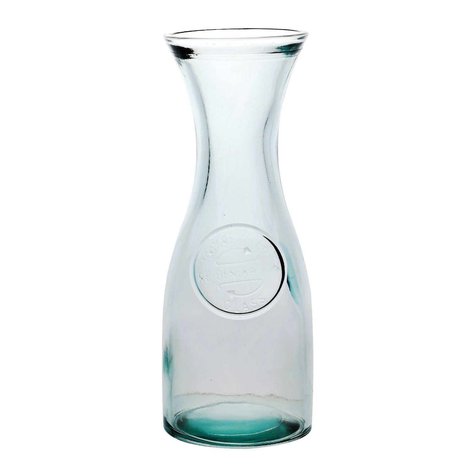 Re-Generation 800ml Ergonomic Grip Eco-Friendly Clear Glass Jug