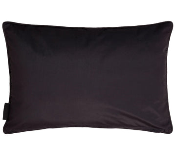 Laurence Llewelyn-Bowen LLB Embroidered Velvet Filled Cushion Venus Black Gold