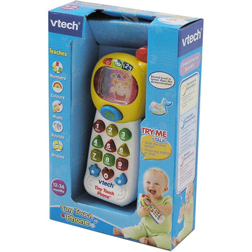 Tiny Touch Shapes Colours Sounds Learning Musical Phone Baby Toy