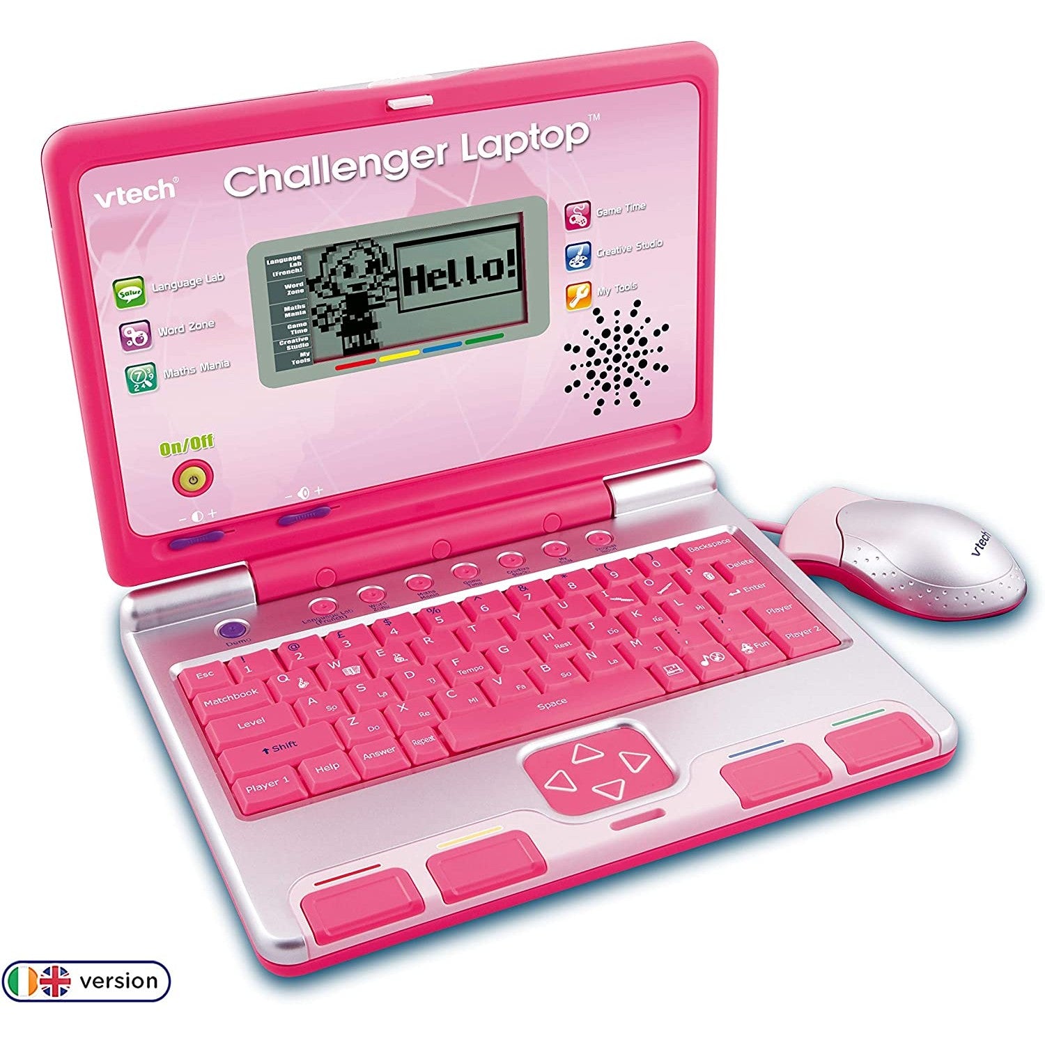 Challenger Pink Laptop Learning Educational Computer