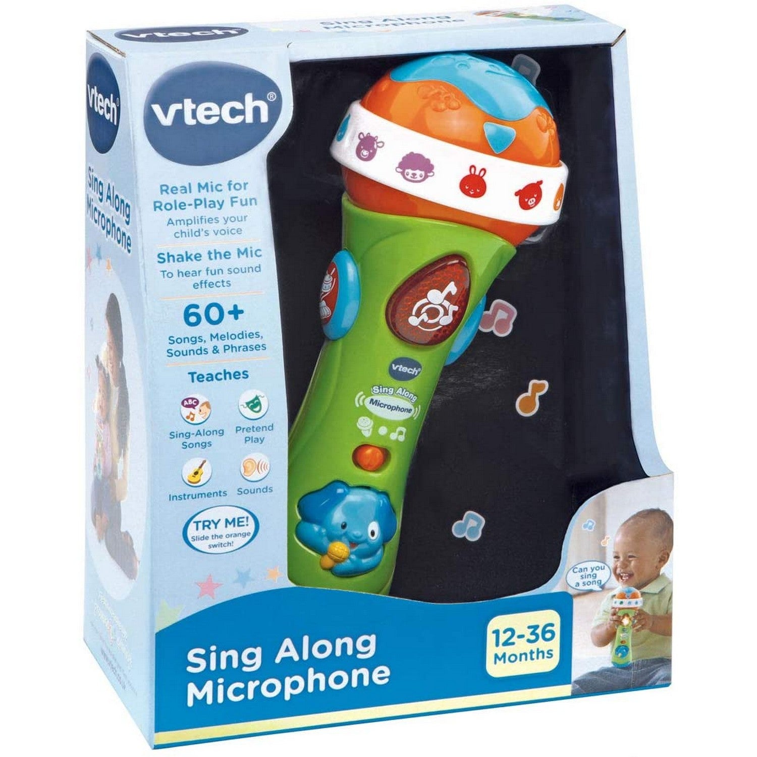 Sing Along Baby Educational Musical Amplifying Sensory Mic Toy