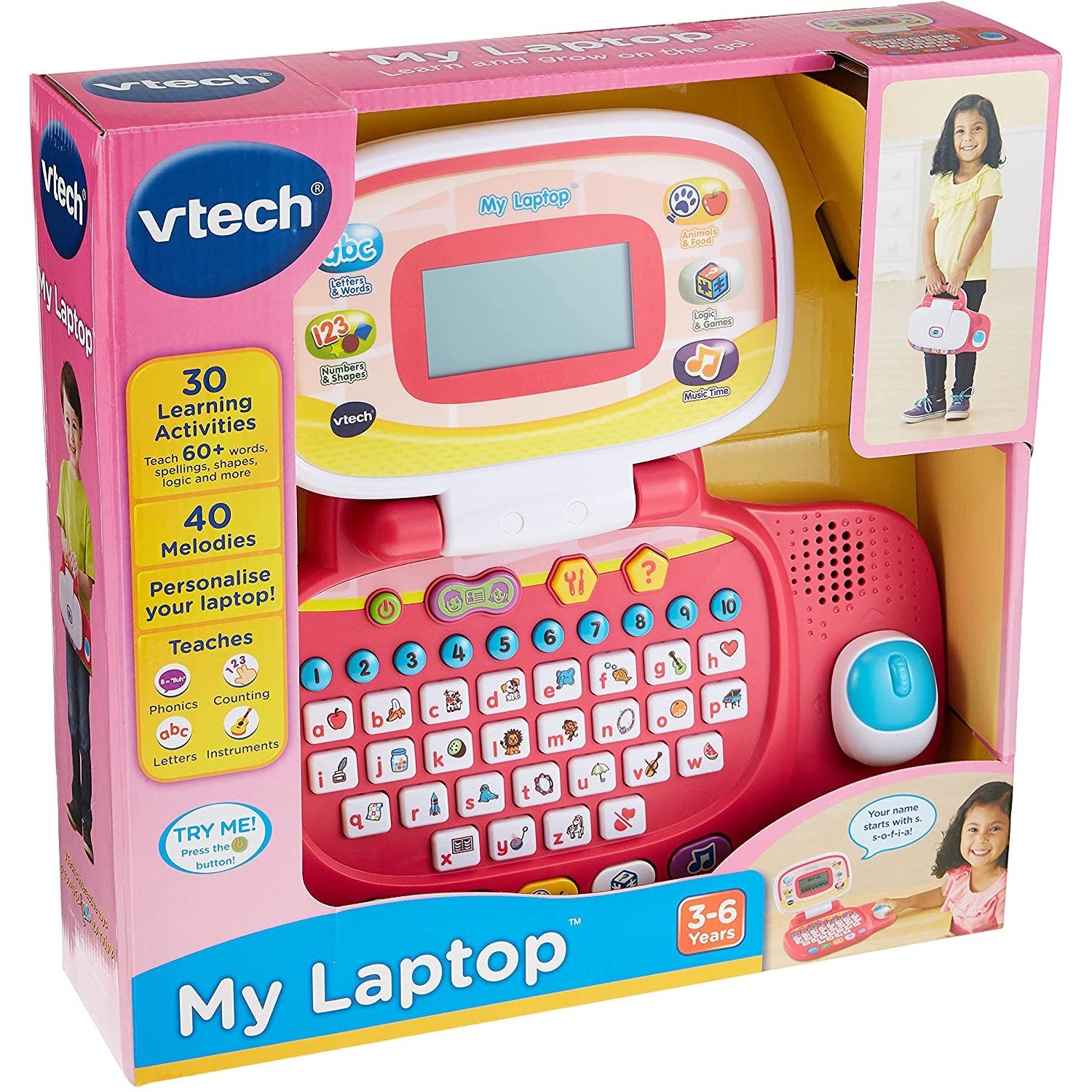 Preschool Interactive Laptop LCD Educational Computer