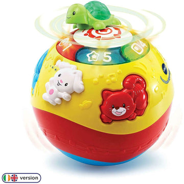 Crawl & Learn Bright Lights Musical Play Ball Baby Toy