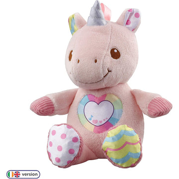 Colourful Unicorn Plush Soft Musical Learning Activity Toy