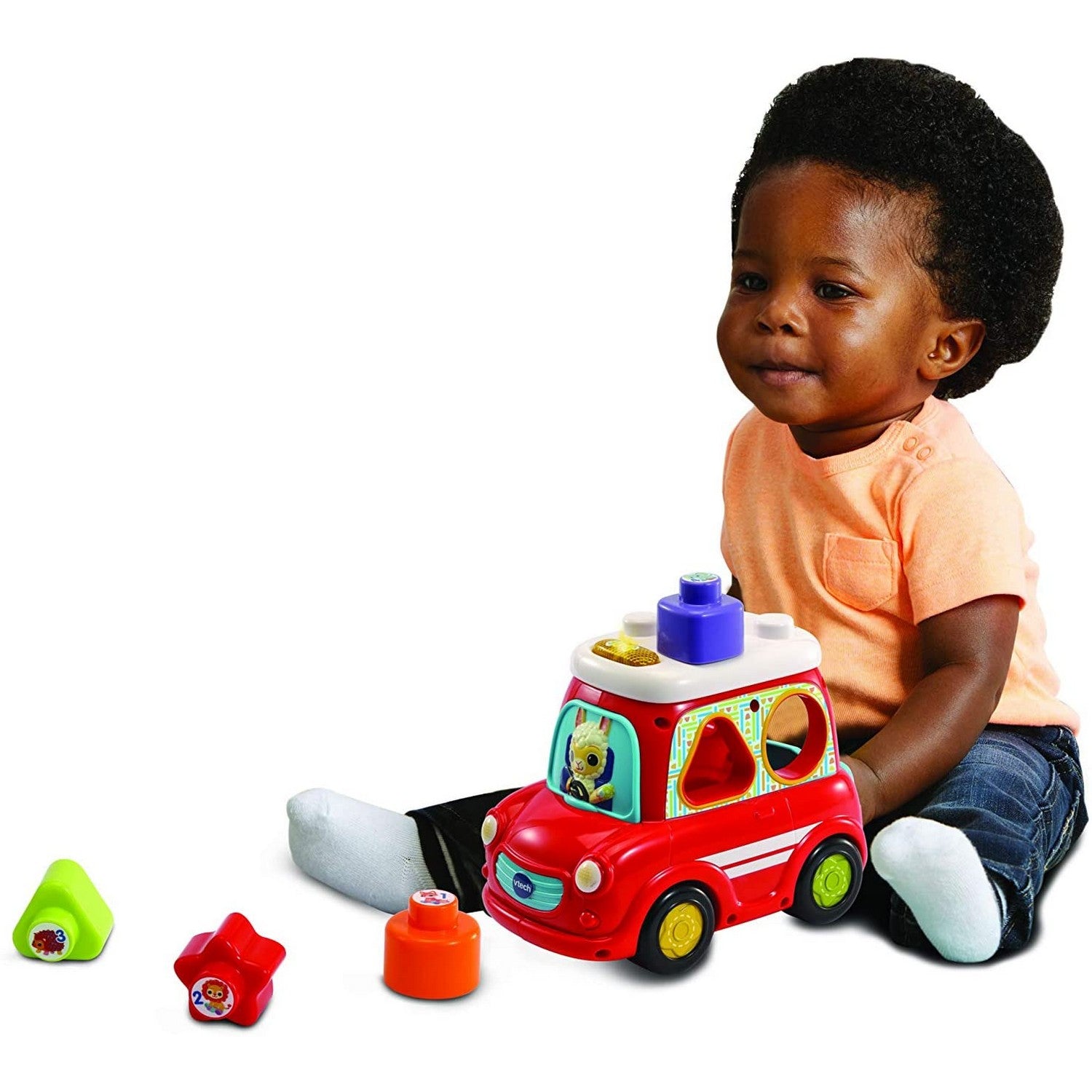 Sort Discover Car Educational Stacking Learning Toy