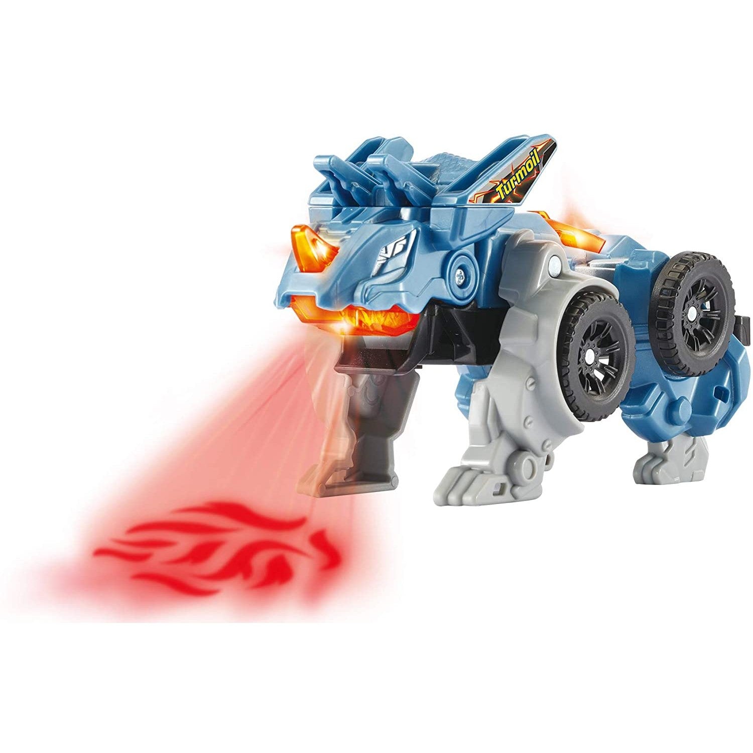 Switch Go Dinos Spark Triceratops Interactive Preschool Toy