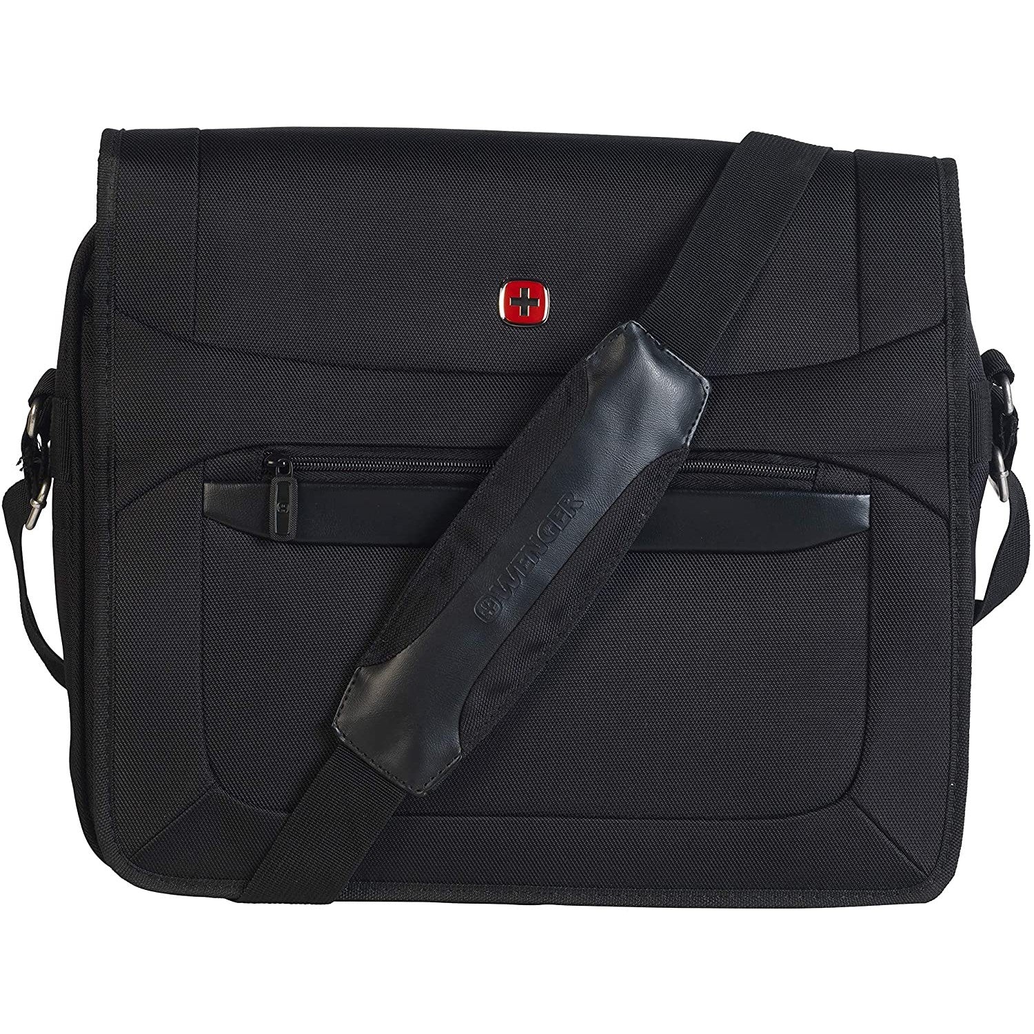 Black Messenger Laptop Bag