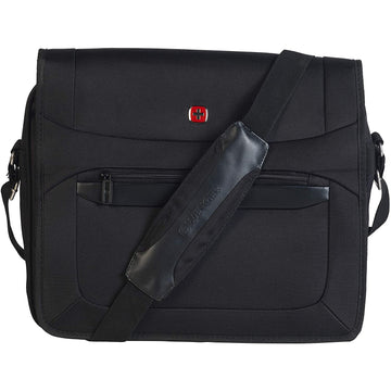 Black Messenger Laptop Bag