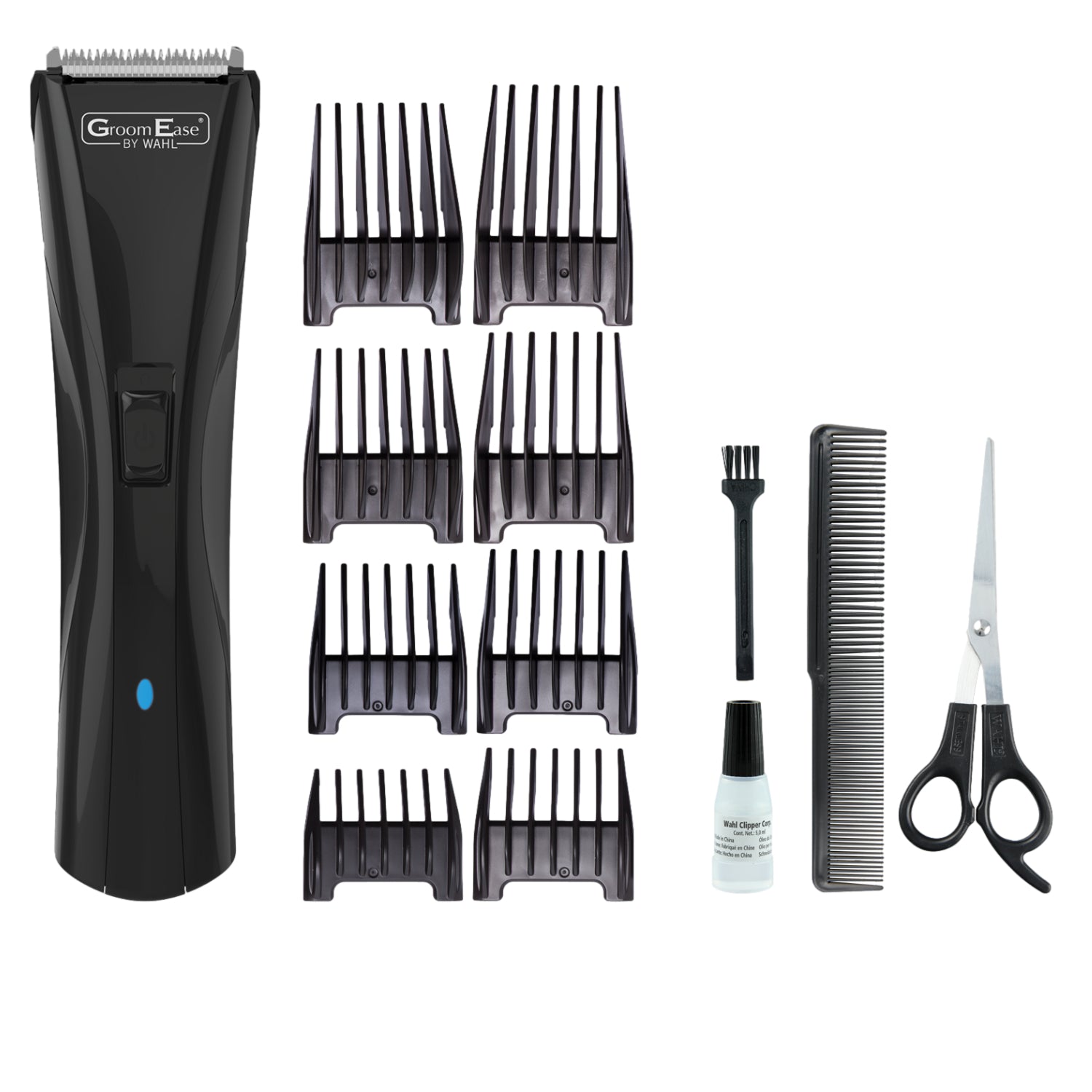 Hair Clipper Kit Moustache Groom Ease Trimmer Set
