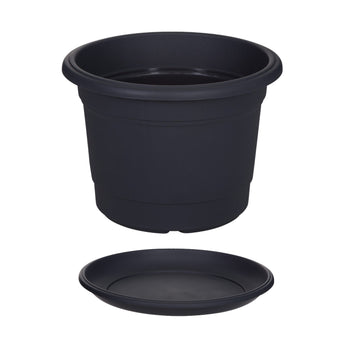 35cm Black Planter Saucer Set