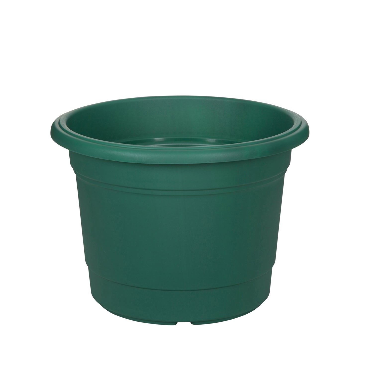 40cm Green Round Milano Plastic Planter