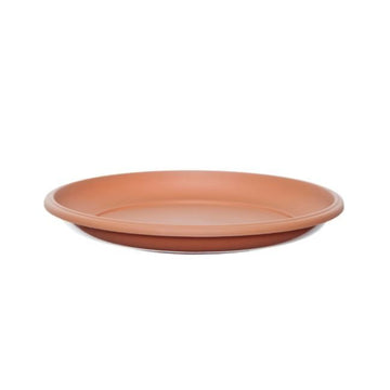 34cm Round Saucer Terracotta