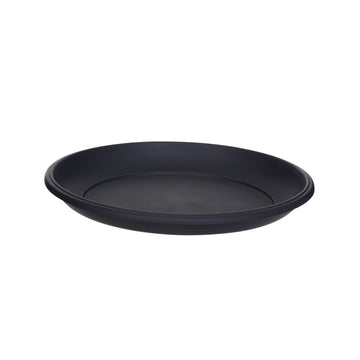34cm Round Saucer Black