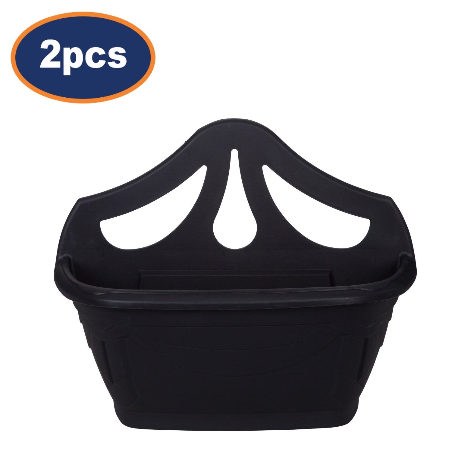 2Pcs 42cm Wall Hanging Planter Plastic Venetian