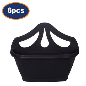 6Pcs 42cm Wall Hanging Planter Plastic Venetian