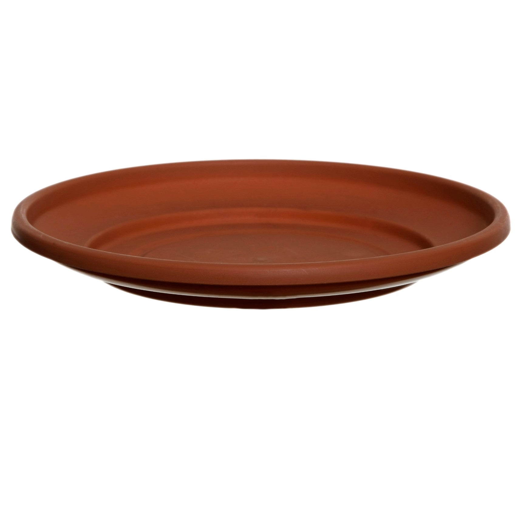 27cm Terracotta Plastic Planter Saucer Tray