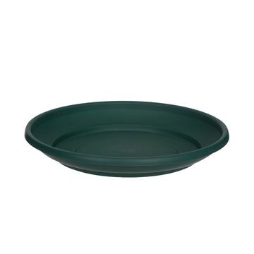 20cm Venetian Saucer Green