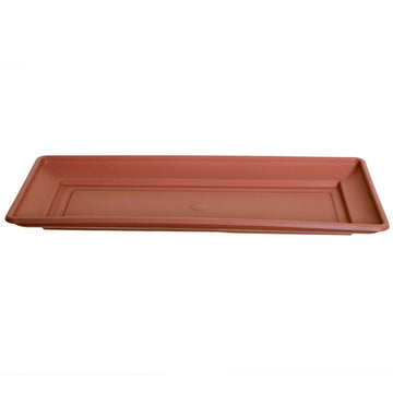 37cm Terracotta Venetian Planter Saucer Tray