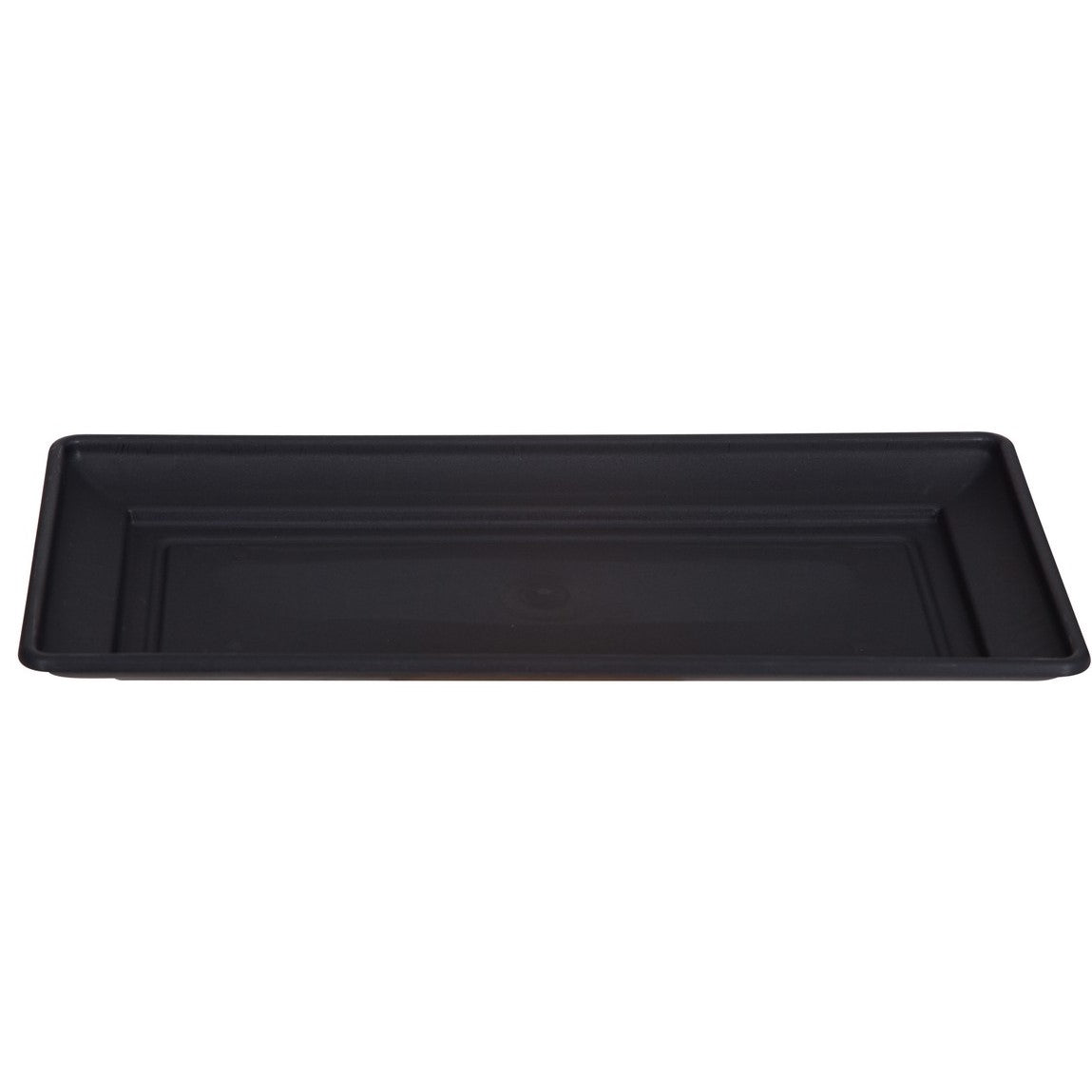 37cm Black Venetian Planter Saucer Tray