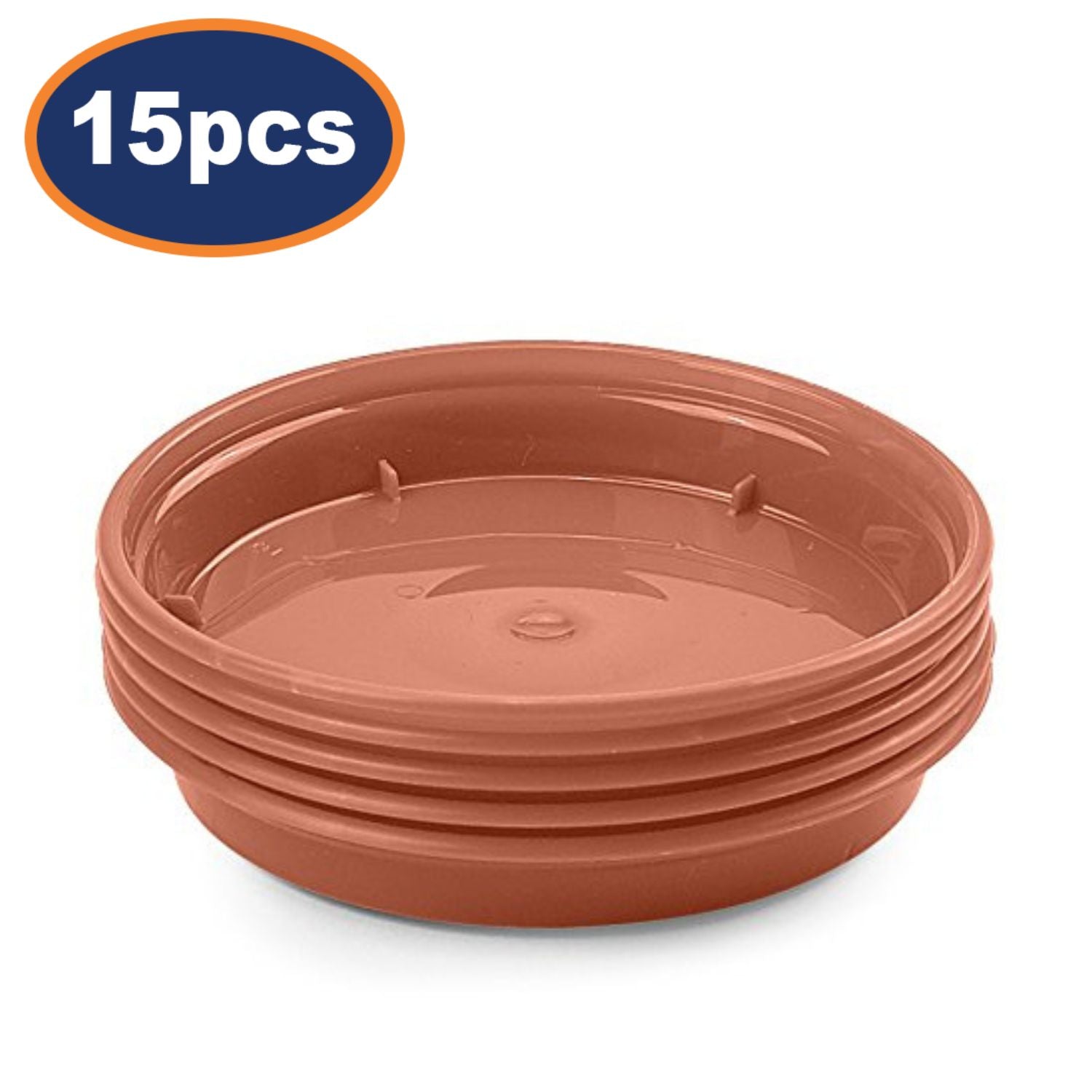 15-Pcs Pot Saucer Tray for 7.5-10cm