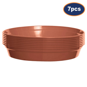 7-Pc Pot Saucer Tray for 17.5-20cm Flower Pot\