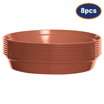 8-Pc Pot Saucer Tray for 17.5-20cm Flower Pot