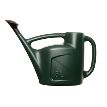Green Plastic 6L Detachable Sprinkler Watering Can
