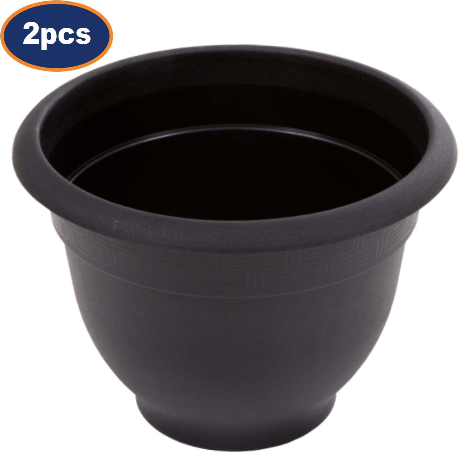 2Pcs 48cm Plastic Bell Slate Planters