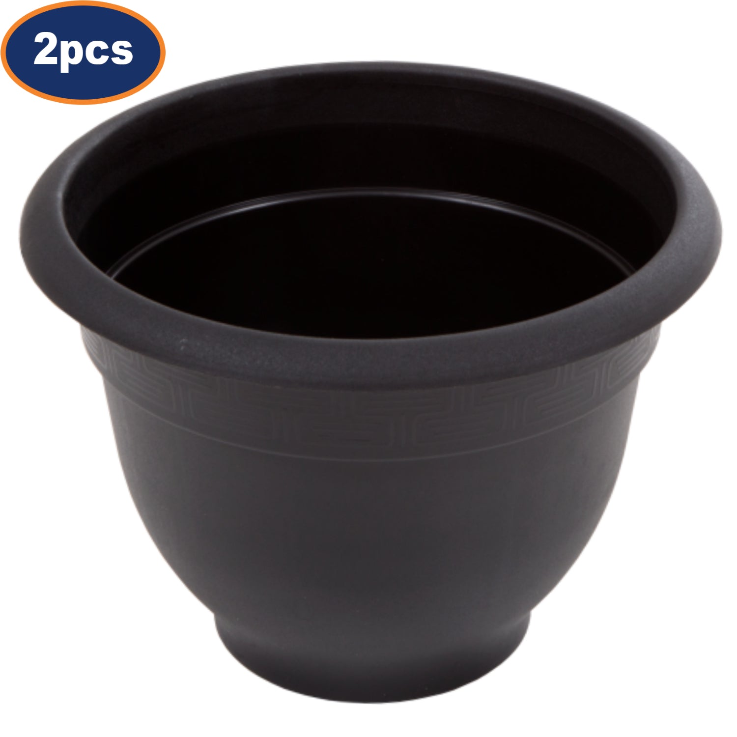 2Pcs 36cm Plastic Slate Planters