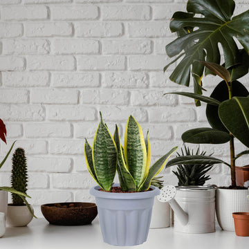 33cm Grey Upcycled Planter